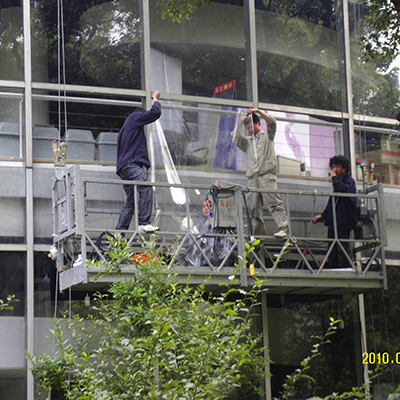 大厦外贴防爆膜一