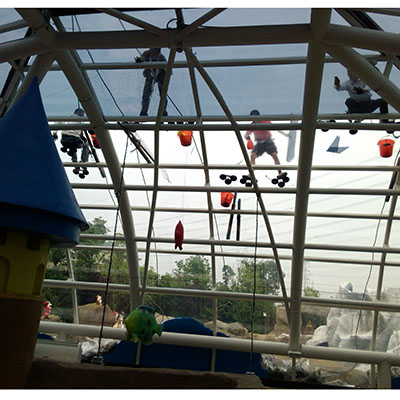 外贴世贸售楼处二